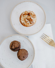 cake and cookies on table