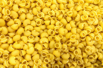 Pasta Vermicelli pasta texture background. filmed in store