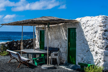 old house on the beach