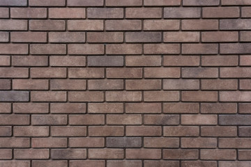 Brick wall backround. Texture and texture of new brick and masonry.