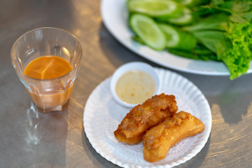 Breakfast in Thailand: Thai Tea with Patongo