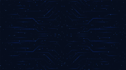 Abstract technology circuit board Vector