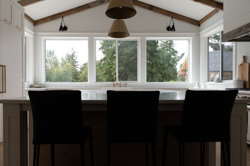 Interior of a suburban country home
