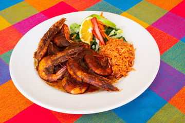 Camarones a la diabla