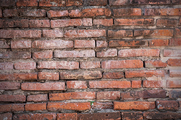 Naklejka premium Stone Wall with lighting,Dark vintage Wallpaper.