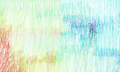 creative abstract drawing strokes background with beige, medium turquoise and honeydew colors. can be used as wallpaper, background or graphic element