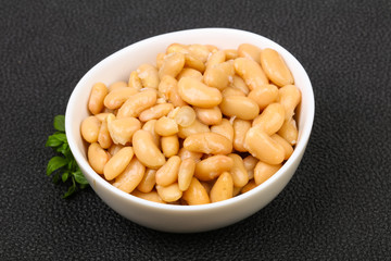 Baked white bean