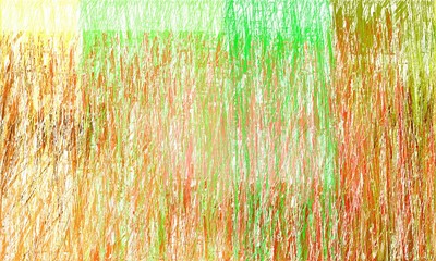 abstract drawing strokes background with copy space for text or image with golden rod, lime green and old lace colors. can be used as wallpaper, background or graphic element