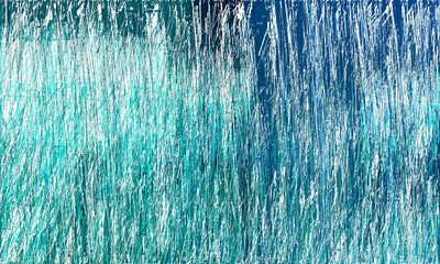abstract painting strokes background with light cyan, teal green and turquoise colors. can be used as wallpaper, background or graphic element