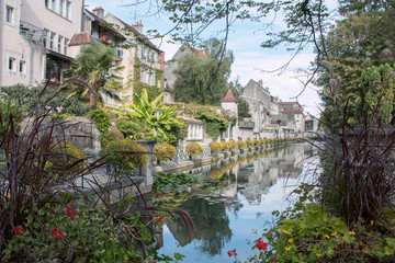 Dole centre historique canal Jura