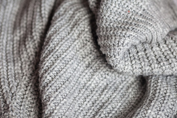 Fototapeta na wymiar Wool fabric texture close up background