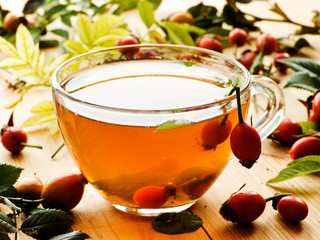 Rose hip tea