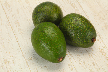 Ripe green dietary avocado - superfood