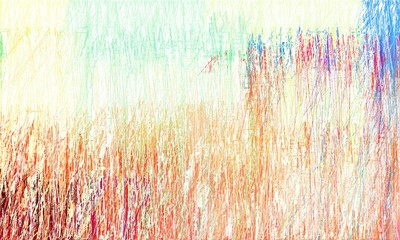 old grungy drawing background with beige, moderate red and steel blue colors. can be used as wallpaper, background or graphic element