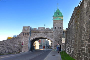 Naklejka premium Quebec City, Kent gate