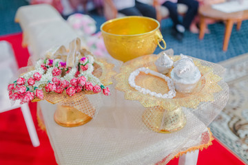 The Wedding Holy Water Pouring Ceremony.