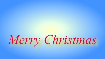 Merry Christmas text