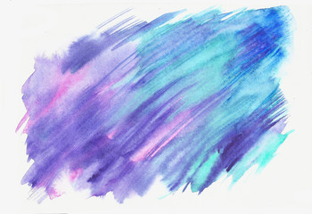 watercolor abstract background pink green