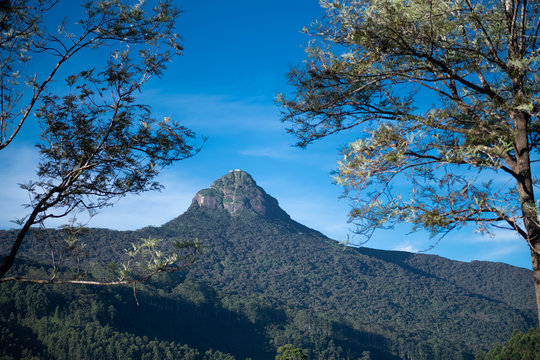 Sri Pada, Adam's peak in Sri Lanka