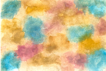 Fototapeta premium colorful abstract watercolor background