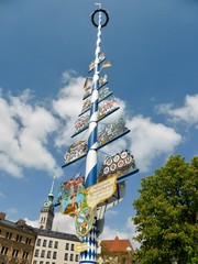 Maypole, Munich Germany