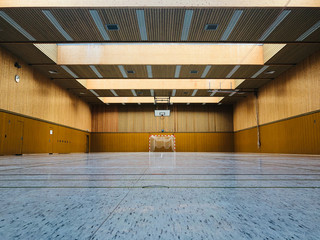 Interior of gymnasium for School sports
