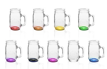 set of glassware 