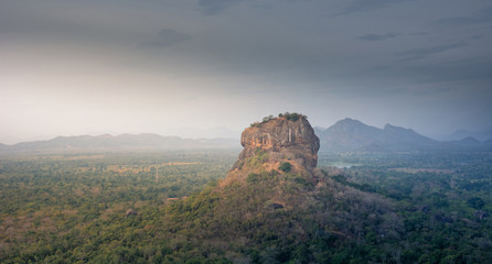 Fototapeta na wymiar Sigiriya lion rock fortress, Sri Lanka