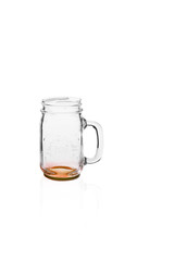 orange glass of beer