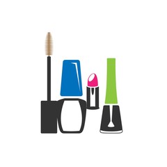 cosmetic icon vector illustration.design icon of brochures, booklets, posters, banners about organic cosmetics