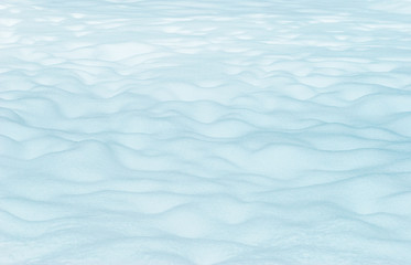 Winter background with snowdrifts