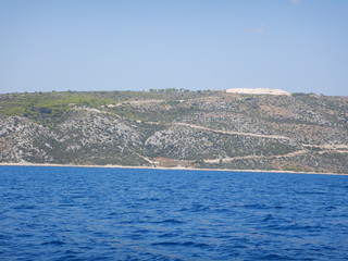 droga wyspa góra © Adam