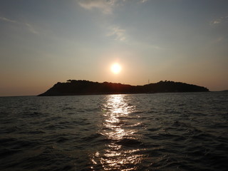 zachód wyspa © Adam