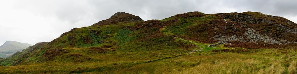 Highland Landscape in North Wales UK