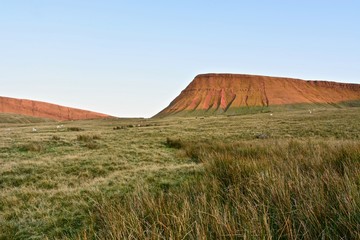 Last Light, The Carmarthen Fans, Brecon Beacons, Wales, United Kingdom.