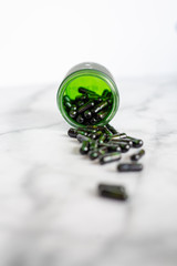 Vitamin Supplements in Green Packaging
