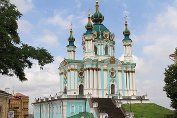 Fototapeta na wymiar Kirche in Kiew (Ukraine)