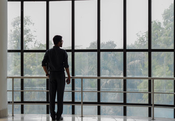 Corporate Look standing with classy pose 
