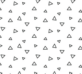  triangle pattern Seamless. Vector background, rexture