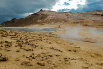 geothermal area