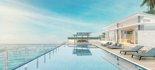 Sea view swimming pool