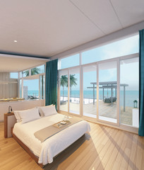 Sea view swimming pool