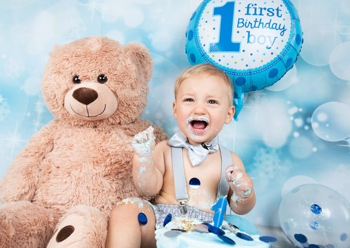 Teddy bear for 1 online year old boy