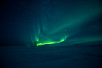 Northern lights aurora borealis