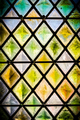 Old Stained Glass Window