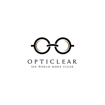 eyeglasses logo design inspiration for optic company