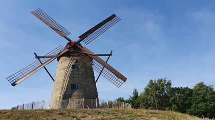 Fototapeta na wymiar old windmill in Germany