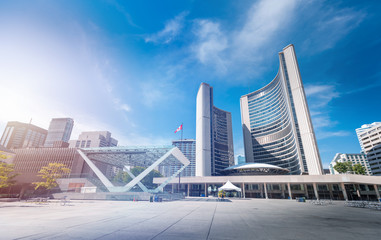 Toronto city skyline, Ontario, Canada 