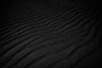 Black sand waves as background © Aleksandr Matveev