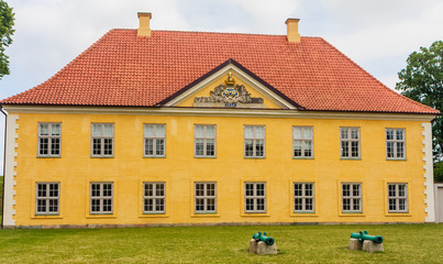 Fototapeta na wymiar The Commander's House, Kastellet, Copenhagen, Denmark